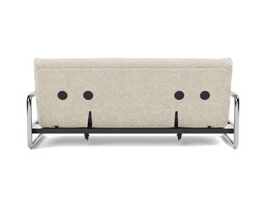 Lomira sovesofa med Classic madras i 357 Taura Off White, set bagfra