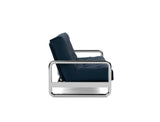 Lomira sovesofa med Classic madras i 528 Mixed Dance Blue, set fra siden