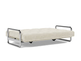 Lomira sovesofa med Classic madras i 357 Taura Off White, slået ud til seng