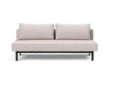 Sly sovesofa i 300 Weda Sand, set forfra