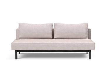 Sly sovesofa i 300 Weda Sand, set forfra