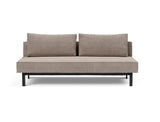 Sly sovesofa i 318 Cordufine Beige, set forfra