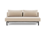 Sly sovesofa i 410 Esina Almond, set forfra