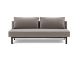 Sly sovesofa i 418 Esina Truffle, set forfra