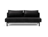 Sly sovesofa i 550 Faunal Black, set forfra