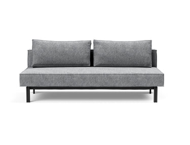 Sly sovesofa i 565 Twist Granite, set forfra