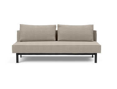 Sly sovesofa i 579 Kenya Gravel, set forfra