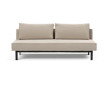 Sly sovesofa i 612 Blida Sand Grey, set forfra