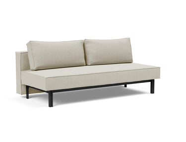 Sly sovesofa i 527 Mixed Dance Natural, set skråt forfra