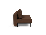 Sly sovesofa i 359 Taura Cappuccino, set fra siden
