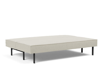 Sly sovesofa i 527 Mixed Dance Natural, slået ud til seng