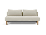 Sly Wood sovesofa i 527 Mixed Dance Natural, set forfra