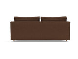 Sly Wood sovesofa i 359 Taura Cappuccino, set bagfra