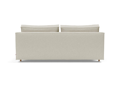 Sly Wood sovesofa i 527 Mixed Dance Natural, set bagfra