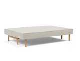 Sly Wood sovesofa i 527 Mixed Dance Natural, slået ud til seng