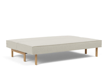 Sly Wood sovesofa i 527 Mixed Dance Natural, slået ud til seng