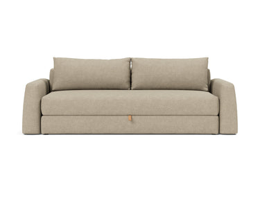Cone sovesofa i 356 Taura Sand, set forfra