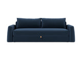 Cone sovesofa i 414 Esina Indigo Blue, set forfra