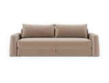 Cone sovesofa i 417 Esina Mocha, set forfra