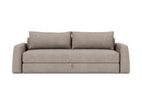 Cone sovesofa i 472 Yuveno Warm Grey, set forfra