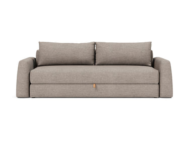Cone sovesofa i 472 Yuveno Warm Grey, set forfra