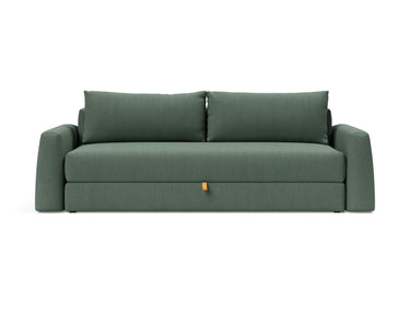 Cone sovesofa i 518 Elegance Green, set forfra