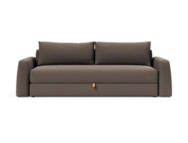 Cone sovesofa i 530 Bouclé Taupe, set forfra