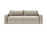 Cone sovesofa i 539 Bouclé Beige, set forfra