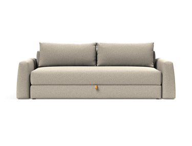 Cone sovesofa i 539 Bouclé Beige, set forfra