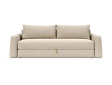 Cone sovesofa i 586 Phobos Latte, set forfra