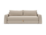 Cone sovesofa i 612 Blida Sand Grey, set forfra