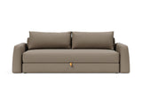 Cone sovesofa i 850 Mahoga Caramel, set forfra