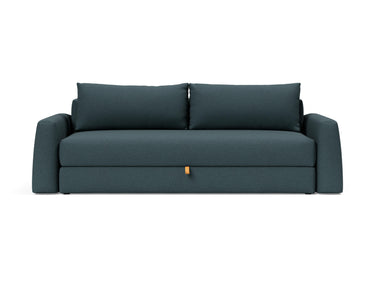 Cone sovesofa i 851 Mahoga Dark Blue, set forfra