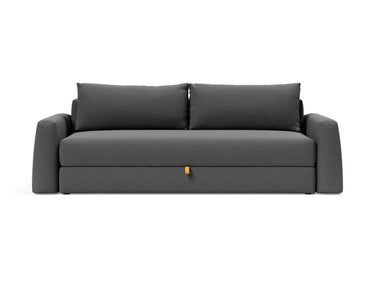 Cone sovesofa i 852 Mahoga Seal Grey, set forfra