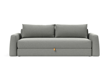 Cone sovesofa i 853 Mahoga Dove Grey, set forfra