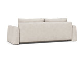 Cone sovesofa i 470 Yuveno Natural, set skråt bagfra