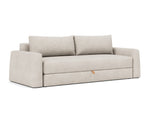 Cone sovesofa i 470 Yuveno Natural, set skråt forfra