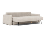 Cone sovesofa i 470 Yuveno Natural, med sædet trukket halvt ud