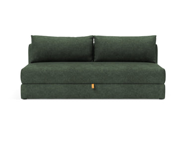 Osvald sovesofa i 281 Avella Pine Green, set forfra