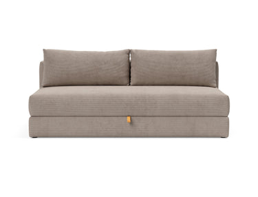 Osvald sovesofa i 318 Cordufine Beige, set forfra