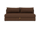 Osvald sovesofa i 359 Taura Cappuccino, set forfra