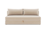 Osvald sovesofa i 410 Esina Almond, set forfra