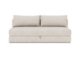 Osvald sovesofa i 470 Yuveno Natural, set forfra