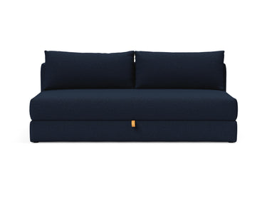 Osvald sovesofa i 528 Mixed Dance Blue, set forfra