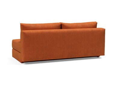 Osvald sovesofa i 412 Esina Rust, set skråt bagfra