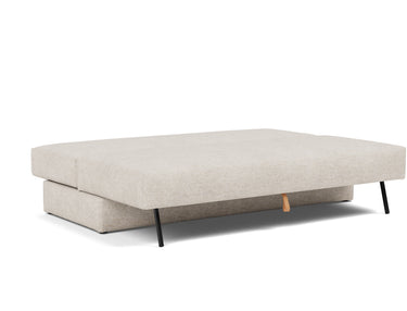 Osvald sovesofa i 470 Yuveno Natural, slået ud til seng