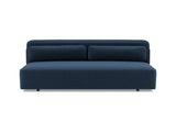 Yonata sovesofa i 414 Esina Indigo Blue, set forfra