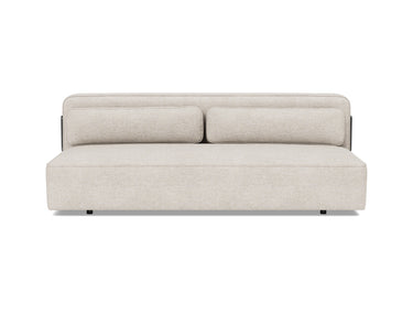 Yonata sovesofa i 470 Yuveno Natural, set forfra