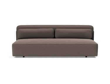 Yonata sovesofa i 530 Bouclé Taupe, set forfra