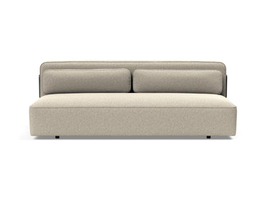 Yonata sovesofa i 539 Bouclé Beige, set forfra